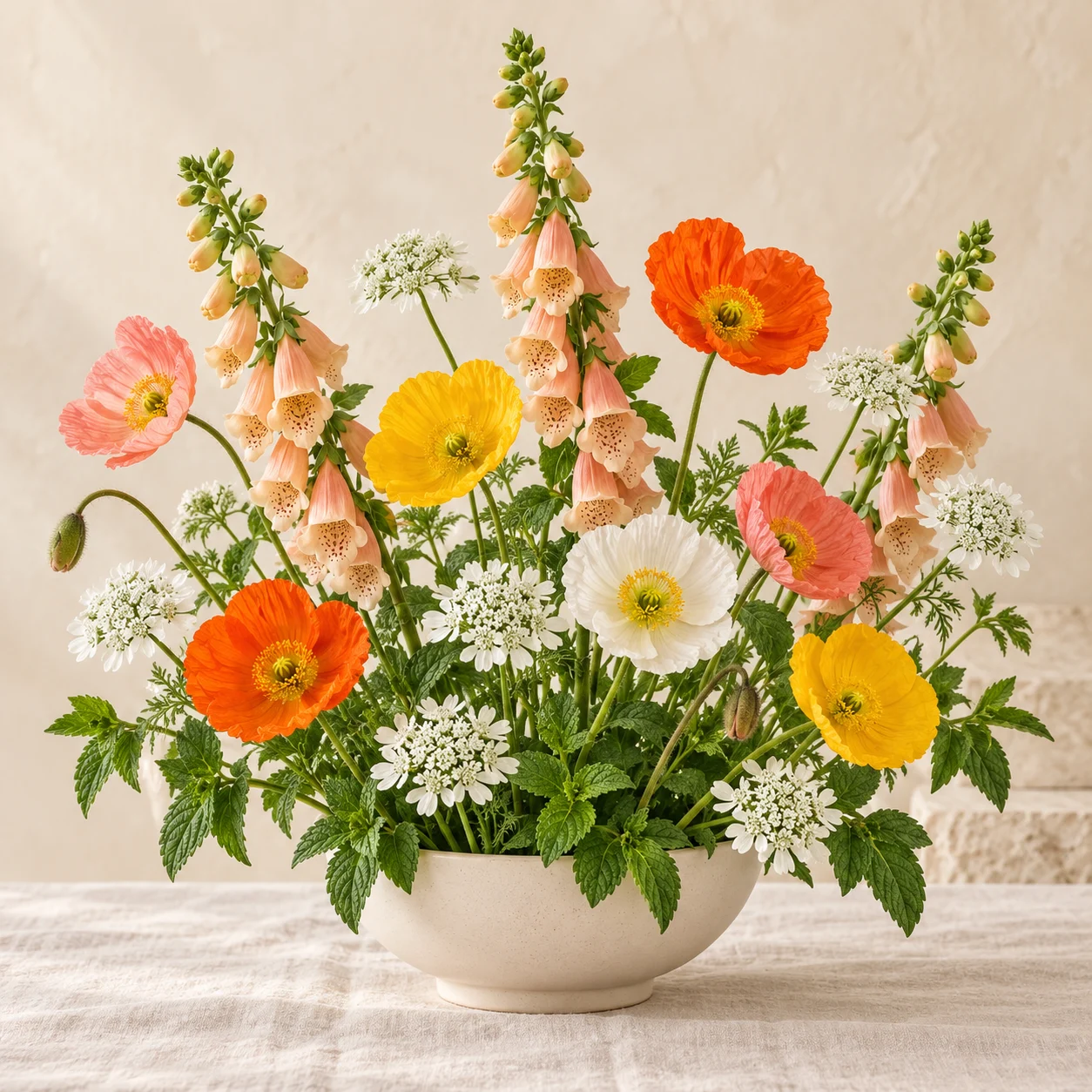 Apricot paper petals