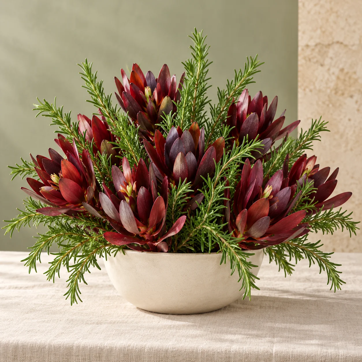 Ruby garden — Centerpiece